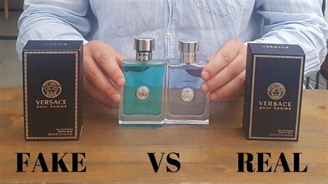 Versace pour homme original vs fake